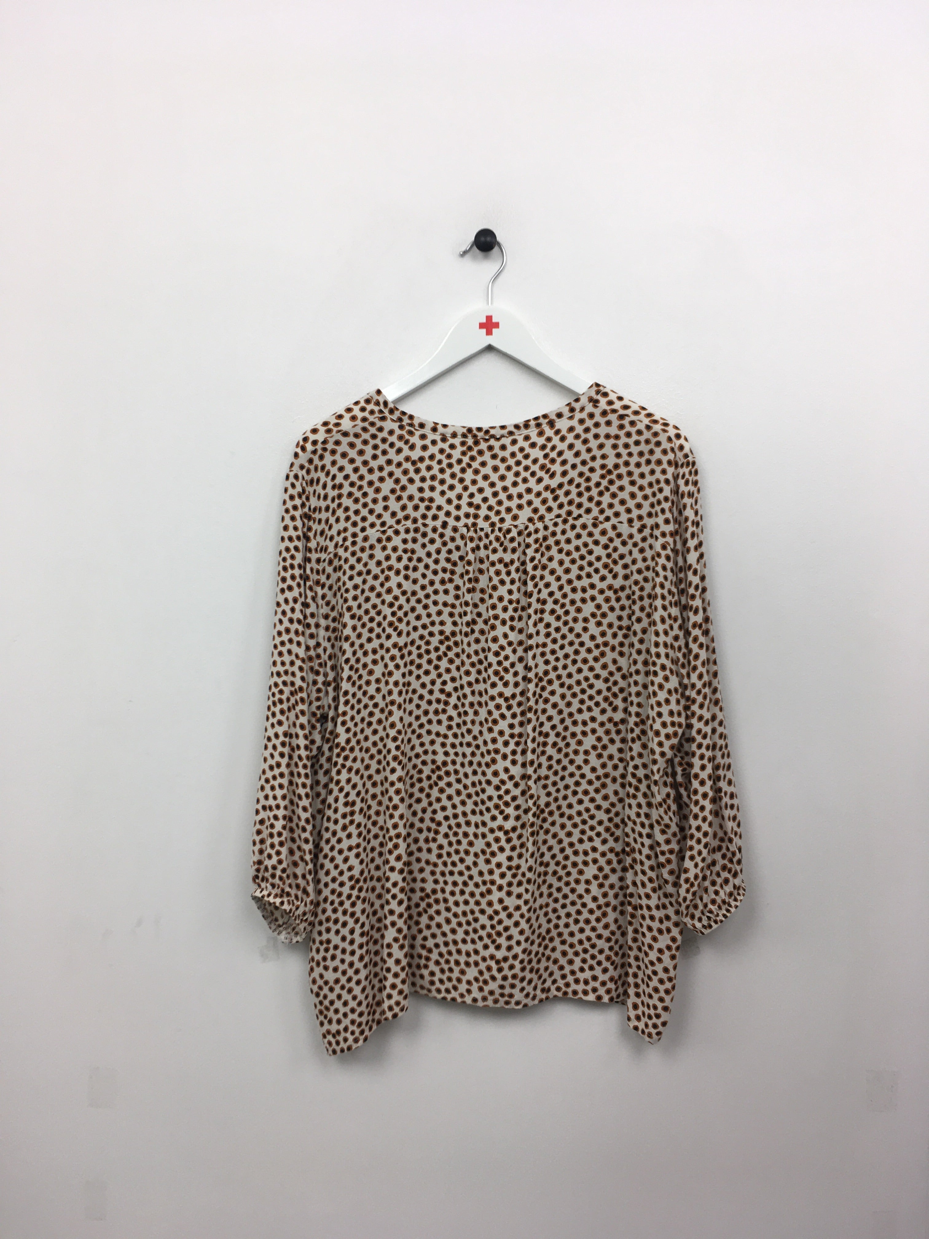 Cream Bluse